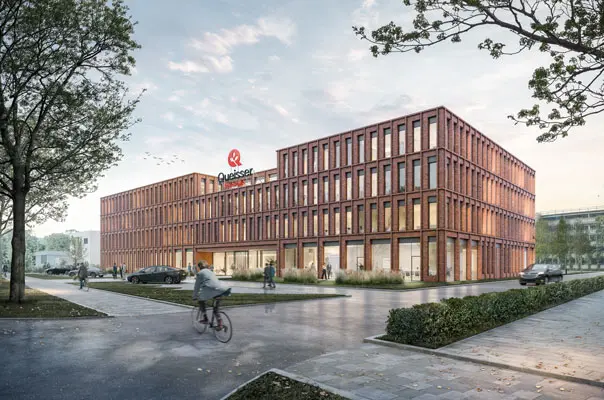 Новата сграда на Куайсер Фарма във Фленсбург